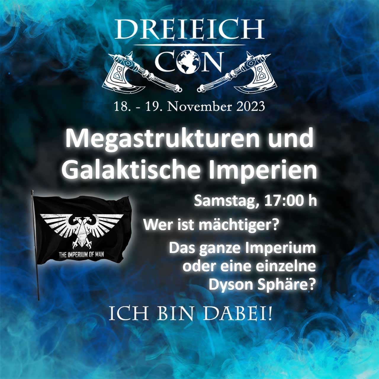 Megastrukturen und Galaktische Imperien beim DreieichCon 2023